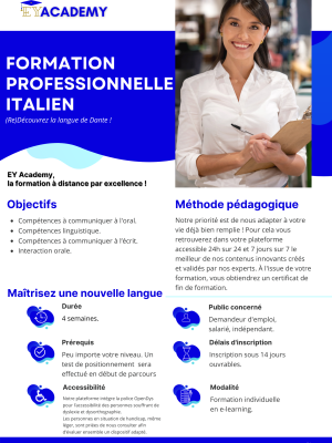 Brochure Italien